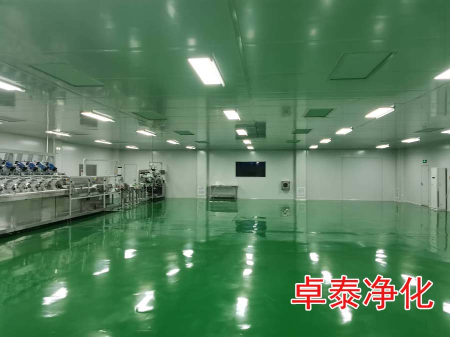 山西消字號凈化車(chē)間潔凈室裝修完成